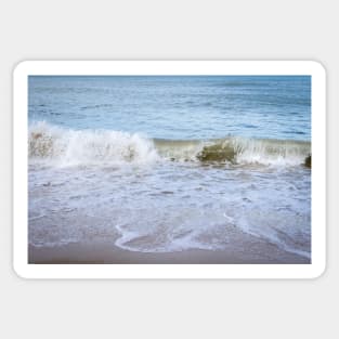 Ocean Waves on the Beach Sticker